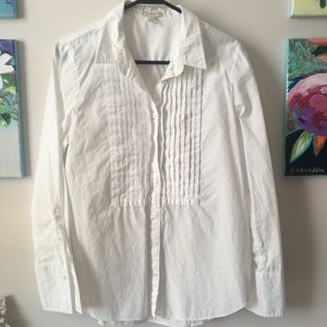 J. Crew classic white button down